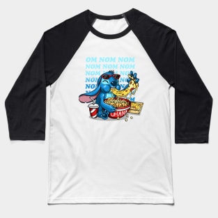 Om nom nom ! Baseball T-Shirt